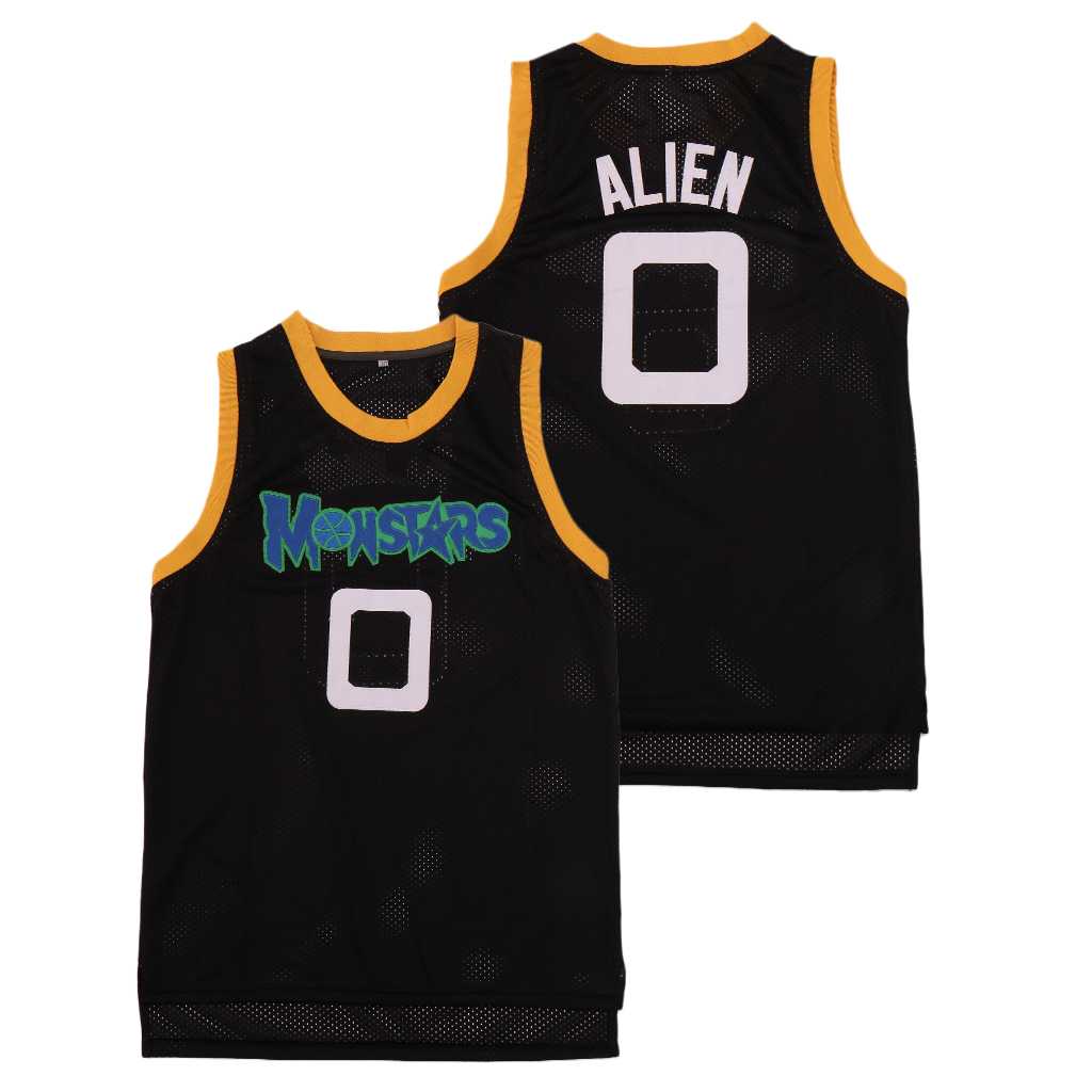 Monstars 0 Alien Space Jam Movie Monsters Black Stitched Basketball Jersey,We sell and wholesale Monstars 0 Alien Space Jam Movie Monsters Black Stitched Basketball Jersey on line form chian!